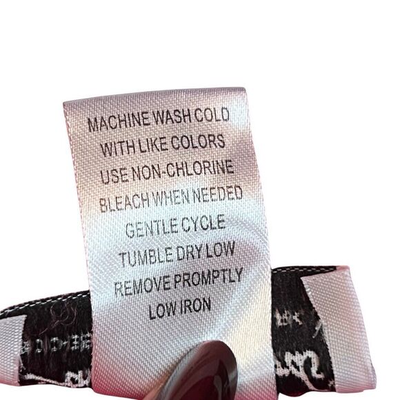 Vintage Anthony Richard’s Blouse Womens 14 Satin Button Up Preppy Holiday Top - Picture 10 of 10